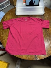 True Classic T-Shirt Adult 2XL Red Short Sleeve Tee Mens