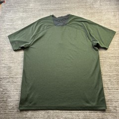 Adidas Polo Shirt Mens Extra Large Green Tennis Court Band Blade Adicross