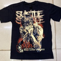 Vintage A Tribute Mitch Lucker Shirt, Mitch Lucker Unisex black T-Shirt