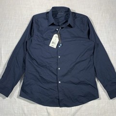 James Tailor Clothing Company Stretch Fabric Button Down Shirt Large NWT $59