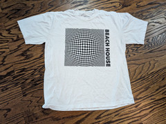 Beach House Band Large T SHIRT 22.5×28 Indie Dream Pop Shoegaze Maison De Plage