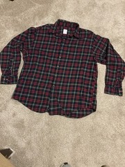brooks brother flannel shirt