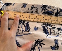 Big and Tall 3XB Ralph Lauren Men’s Polo Flamingo Hawaiian Oxford Short Sleeve