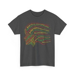 Juneteenth Multiword Woman Face June 19th 1865 African American Women Shirt