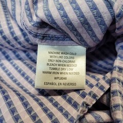 Tasso Elba Shirt Mens Small 14-14.5 Purple Blue Check Button Up Long Sleeve