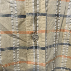 South Pole Signature Series Button Up Shirt Mens Sz XL Yellow/Blue beach coastal