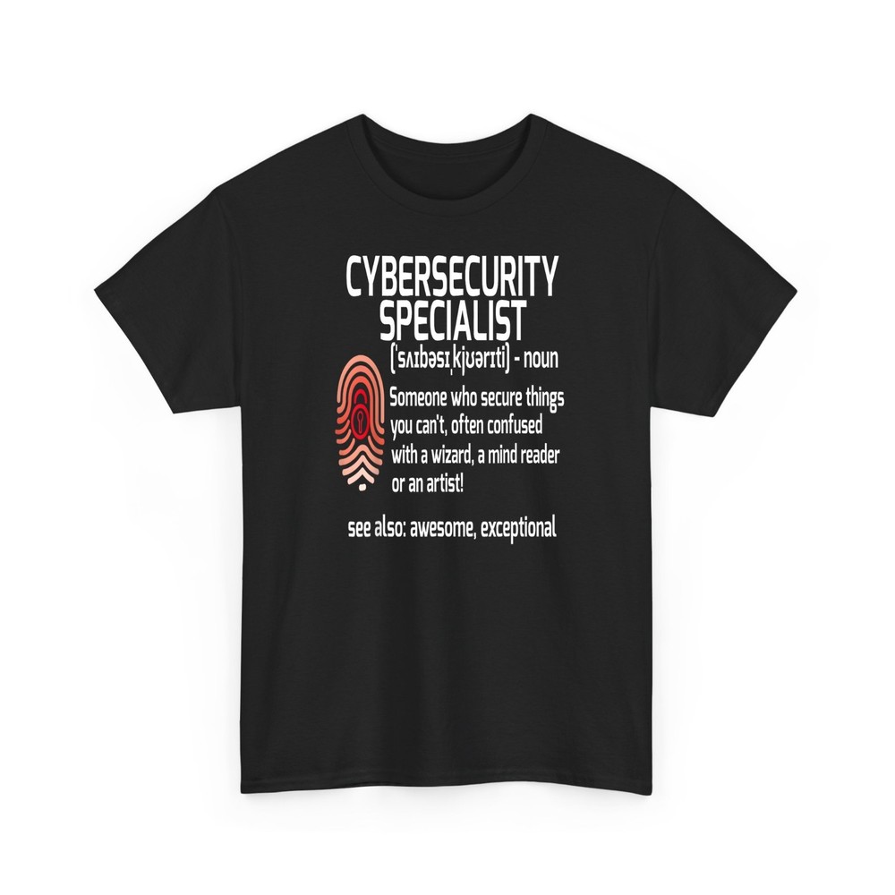 Cybersecurity Definition Engineering Funny Gift for Men Shirt