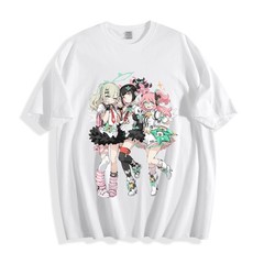 Zenless Zone Zero Delusional Angels Trio Tee – Anby Idol Group Anime T-Shirt