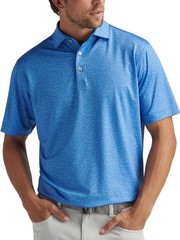 $115 Peter Millar Men’s Toga Party Performance Jersey Polo – Blue -XLarge-New