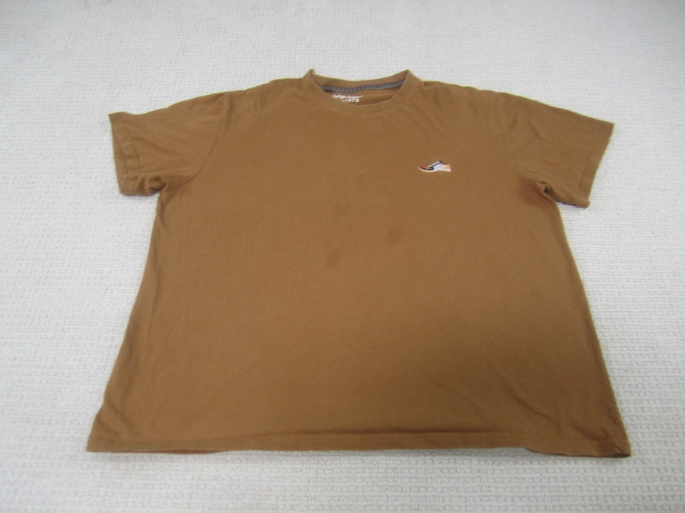 Sneakers Shirt Womens Adult Large Brown Crew Neck Various Artists Short Sleeve