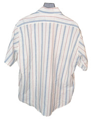 Sears Men’s Button-Up Size 17 Multicolor Single Needle Tailoring Vintage Button