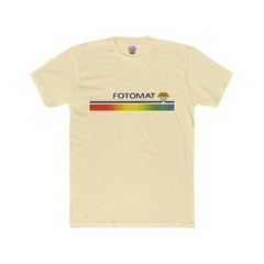 FOTOMAT logo retro 70’s photo booth Men’s Cotton Crew Tee