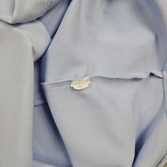Twillory Shirt Mens Medium Blue Button Up Short Sleeve Athleisure Stretch Collar