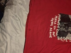 Tupac Shakur Poetic Justice Red Graphic Shirt Men’s Size 5XL 2Pac Rap Movie Tee