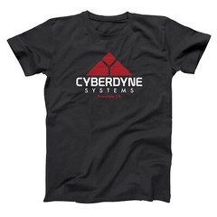 Cyberdyne Systems Sunnyvale Terminator Skynet Geek Black Basic Men’s T-Shirt
