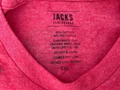 TEAM USA SURFING 2021 Mens XXL Red White Blue T-Shirt Tokyo JACKS SURFBOARDS New
