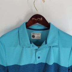 Jutonhdl Cool Dri Premium Sports Wear Classic Polo Shirt Light Teal Blue Size M