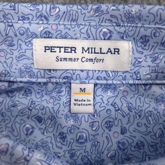 Peter Millar Summer Comfort Polo Mens M Happy Gilmore Prostate Cancer Foundation