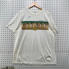 VTG Maui Hawaiian Islan Brand Shirt Mens Large White Surf Board Graphic 22×28.5