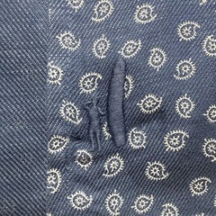 Johnnie-O Hangin Out Men’s XL Navy Paisley Short Sleeve Button Up Shirt