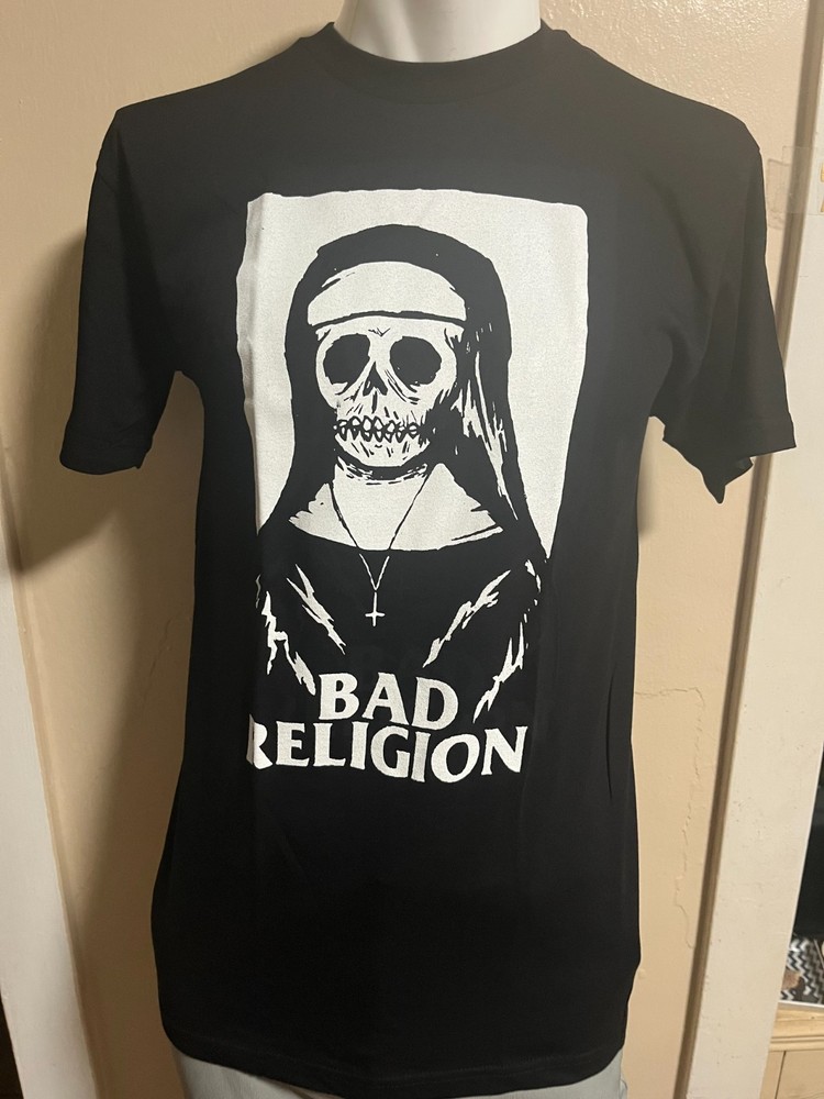 BAD RELIGION T SHIRT IN Color BLACK Size L