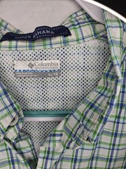 Columbia PFG Men’s Shirt Sz Xl Super Tamiami Omni Shade Button-Down Short Sleeve