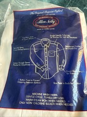 Allen Solly White Oxford 17 / 3 Dress Shirt Long Sleeve 100% Cotton NWT