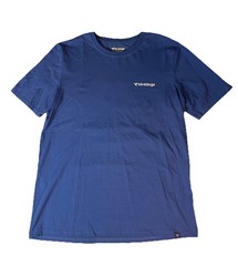 Birddogs Shirt Mens Adult Large Blue Spell Out Casual Preppy Stretch Multicolor