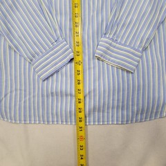 Ralph Lauren Classic Men 16.5-42 Button Up Shirt Flesh Pony Multicolor Stripe