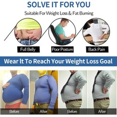 Gynecomastia Moobs Compression Vest Shirts Men Tank Top Slimming Body Shaper US