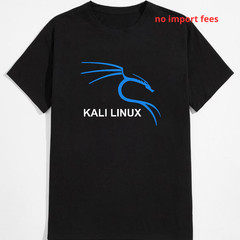 Kali Linux T-Shirt Made in USA, Sizes S to 5XL