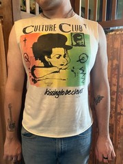 True Vintage 1983 Culture Club “Kissing to Be Clever” Sleeveless Tour Shirt