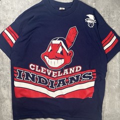 Cleveland Indians MLB 1995 Salem Sportswear Vintage AOP Size XXL