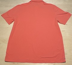 Johnnie O Hanging Out Polo Shirt Men’s L Red Watermelon West Coast Prep Logo