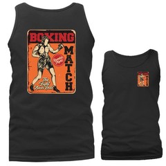 Fighting Club Muay Thai Kick Boxing Martial Arts Tank Top
