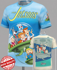 The Jetsons Family Movie Graphic 3D AOP Shirt Unisex Size S-6XL EM1751