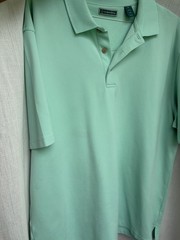 9 Cubavera Men’s Solid Collared Short Sleeve Button Polo Shirts XXL