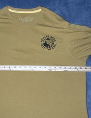 Howler Brothers T-Shirt Mens XL Gold Long Sleeve Heed The Call Graphic Tagless