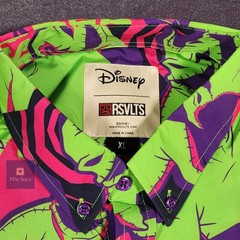 Disneyland Rsvlts Oogie Boogie Bash Short Sleeve Button Up Shirt Mens XL NWT NEW