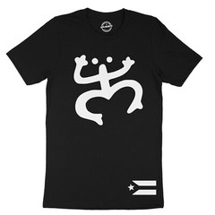 Puerto Rico Rican Tribal Coqui Flag T-Shirt Graphic Hip Hop Unisex Style T-Shirt