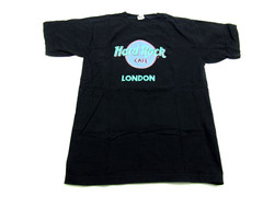 VTG Hard Rock Cafe London T-Shirt Adult Large Spellout Music Retro Logo Tee