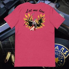 Resident Evil Code Veronica Claire Redfield Let Me Live Cosplay Shirt