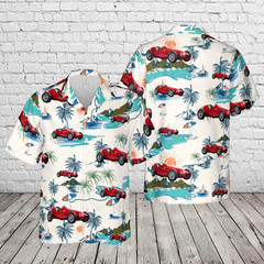 1954 Ferrari Formula 1 625 F1 Hawaiian Shirt
