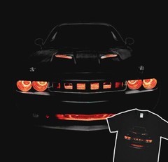 American Musclecar Auto Racing Car Challenger T-shirt 100% Cotton Holiday Gift