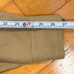 Prada Mens Tan 100% Linen Button Down Shirt Made in Italy Size 41 16 Khaki