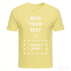 Custom Designed Crewneck T-Shirt | Personalized Shirt for Men Or Women