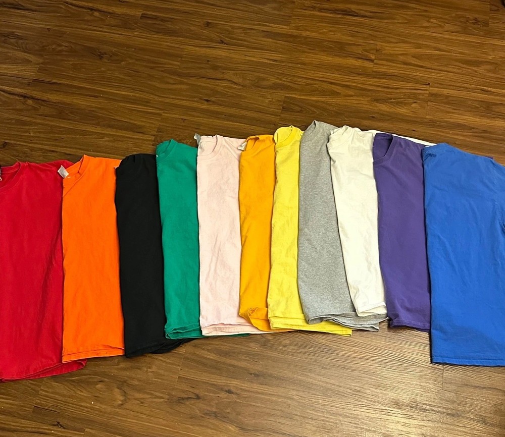 Joes USA Mens Crew Neck Short Sleeve T-Shirt Size Large Various Colors
