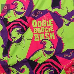 Disneyland Rsvlts Oogie Boogie Bash Short Sleeve Button Up Shirt Mens XL NWT NEW