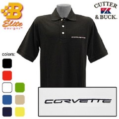 BRICKEL’S C6 CORVETTE EMBROIDERED MEN’S PERFORMANCE POLO SHIRT BDC6EP8025