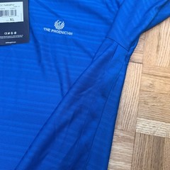 2010 Adidas ClimaCool Golf Polo Shirt Blue The Phoenician Relaxed Fit Mens XL